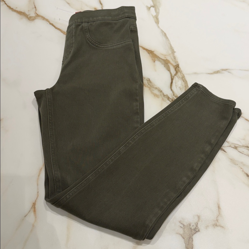 Spanx Olive Green Skinny Jeans